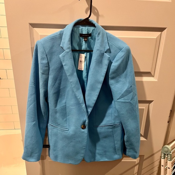 Ann Taylor The Hutton Blazer in Pique Texture Size 12 NWT - Picture 6 of 8